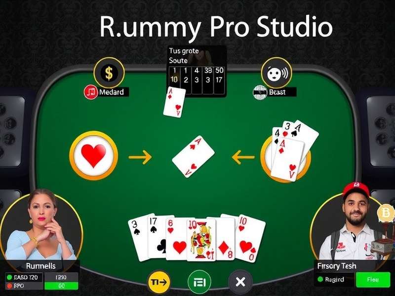 Rummy Pro Studio - Game Development Interface